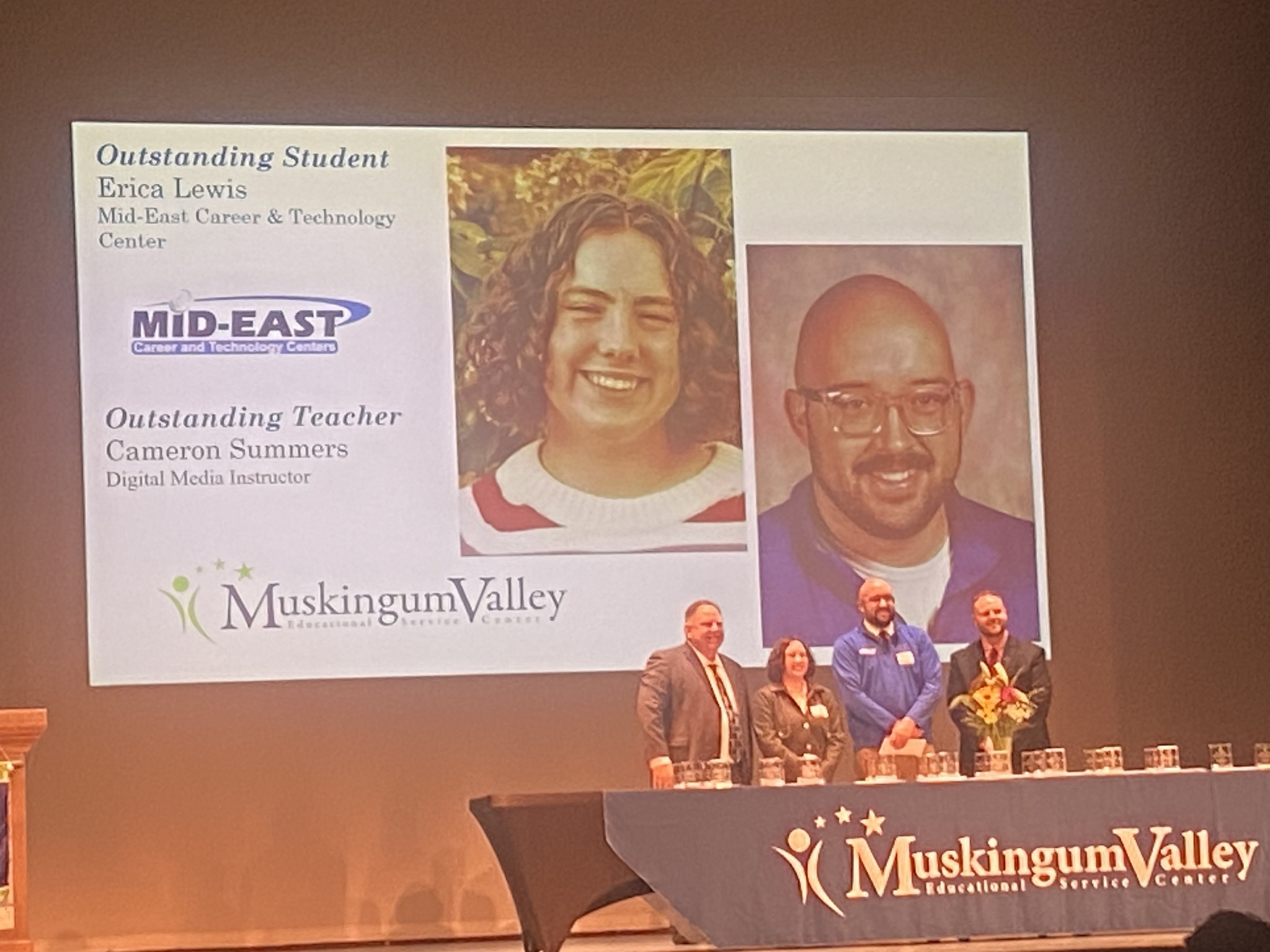 Mid-East CTC Educator, Student Honored At MVESC Recognition Ceremony
